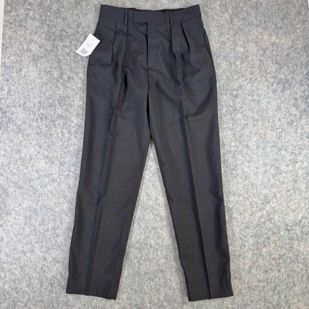 Louis Vuitton Men's Black Dress Pants